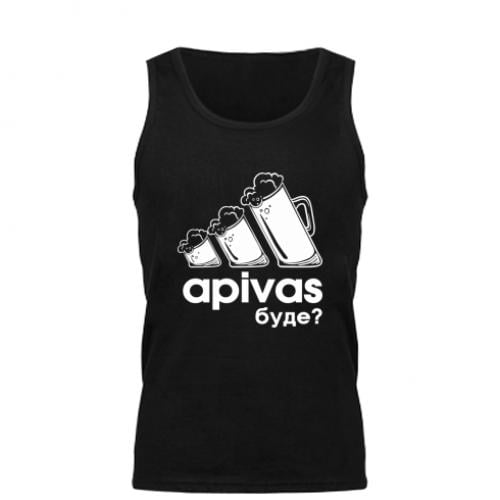 Мужская майка Apivas будет? S Черный (19821048-2-214616-S)