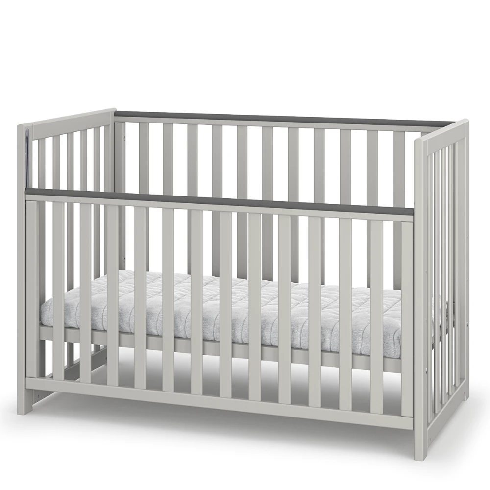 Дитяче ліжечко Veres ЛД 13 120x60 см Сірий - фото 4