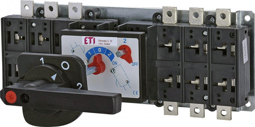 Переключатель нагрузки ETI LA2/D COH I-0-II 3P 250A 500 V выносная рукоятка (4667022)