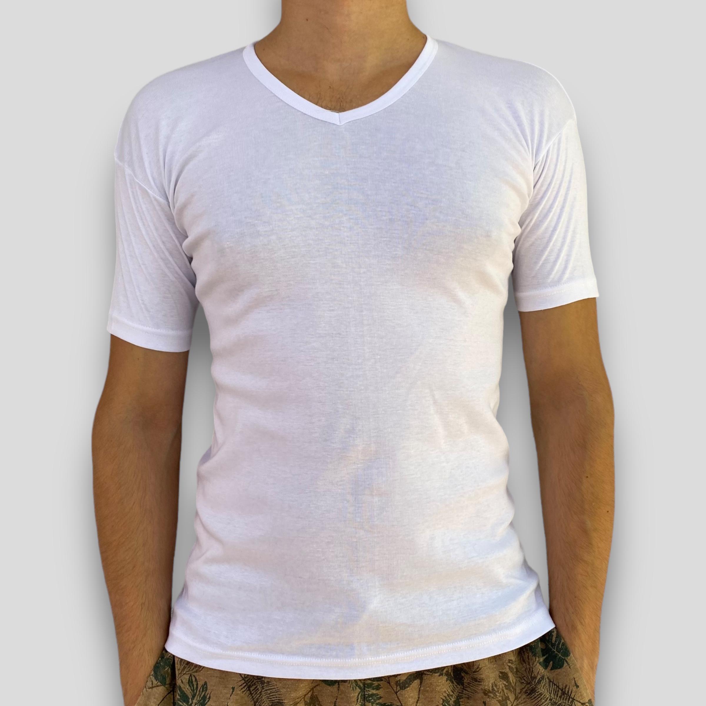 Футболка мужская Namaldi базовая с мысиком L Белый (131-White)