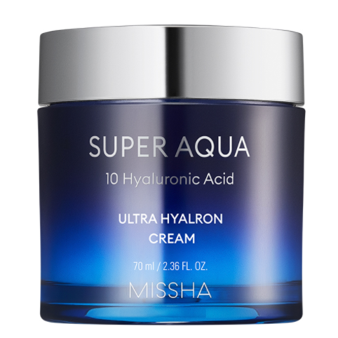Крем интенсивно увлажняющий MISSHA Super Aqua Ultra Hyalron Cream с гиалуроновой кислотой 70 мл (1458925913)