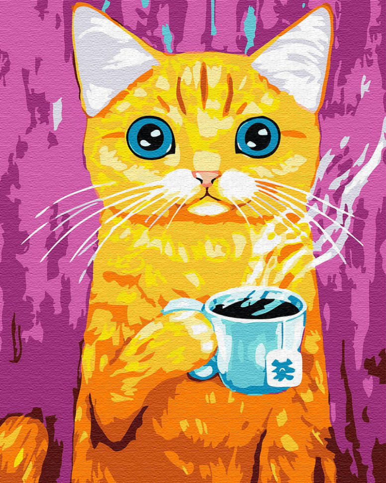 Картина по номерам Brushme Голубоглазый кот (GX30323)