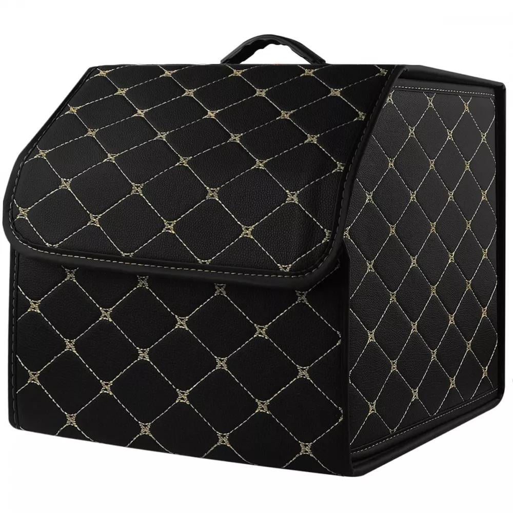 Автомобильный органайзер в багажник Proove эко-кожа разборной 34х30х30 см Black/Beige (7f601b9b) Автомобильный органайзер в багажник Proove эко-кожа разборной 34х30х30 см Black/Beige (7f601b9b)