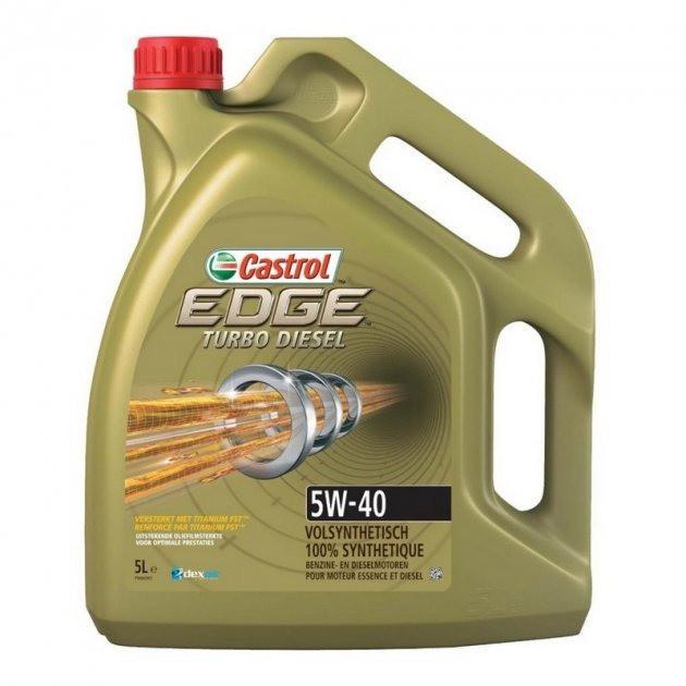 Моторне масло Castrol Edge Turbo Diesel 5W-40 5 л (1535BD)