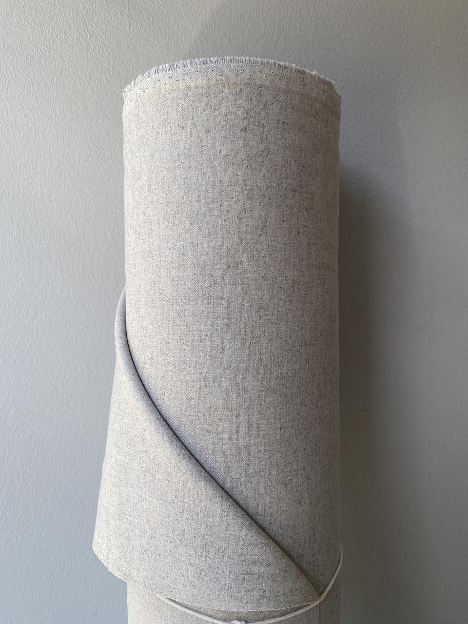 Ткань костюмная смягченная LINEN PLUS льняная 150 см 330 Серый - фото 1 Ткань костюмная смягченная LINEN PLUS льняная 150 см 330 Серый - фото 1