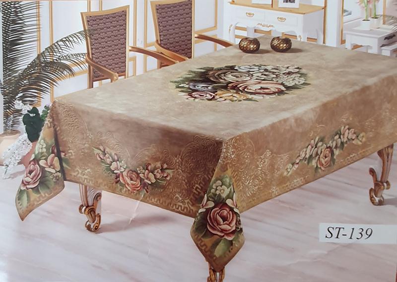 Скатерть велюровая Sagol 160x220 см St-139 V-5 (01SG160x220St139V5)