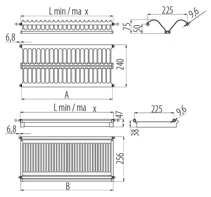 Сушилка для посуды GTV нержавеющая сталь L-800 мм (OC-A0180-06) - фото 3 Сушилка для посуды GTV нержавеющая сталь L-800 мм (OC-A0180-06) - фото 3