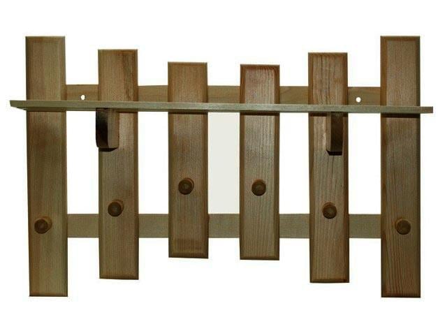 Вішалка банна з дерева Бузина Сепія (ВБА-001808)