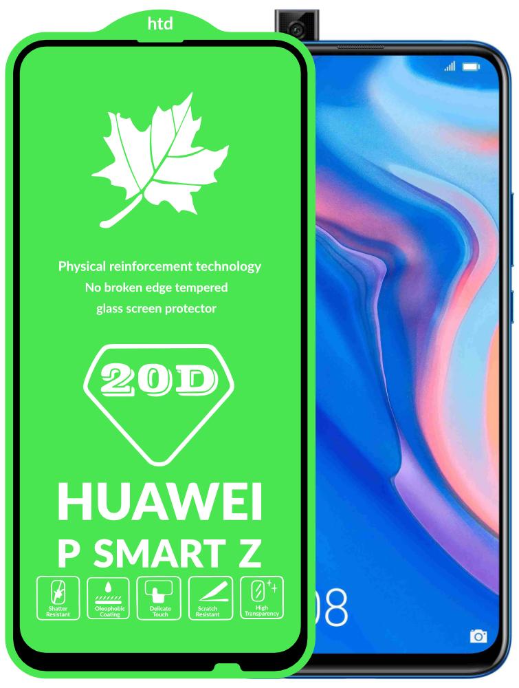 Защитное стекло 20D Glass для Huawei P Smart Z большой радиус (15750)