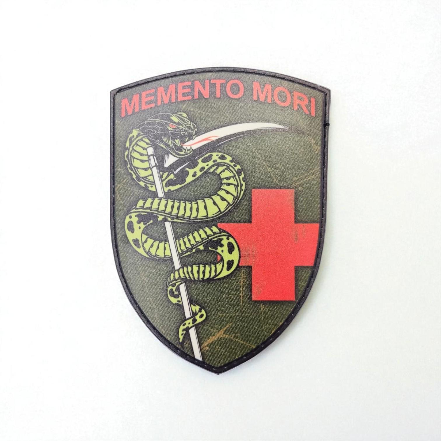 Шеврон "Memento mori" медичний
