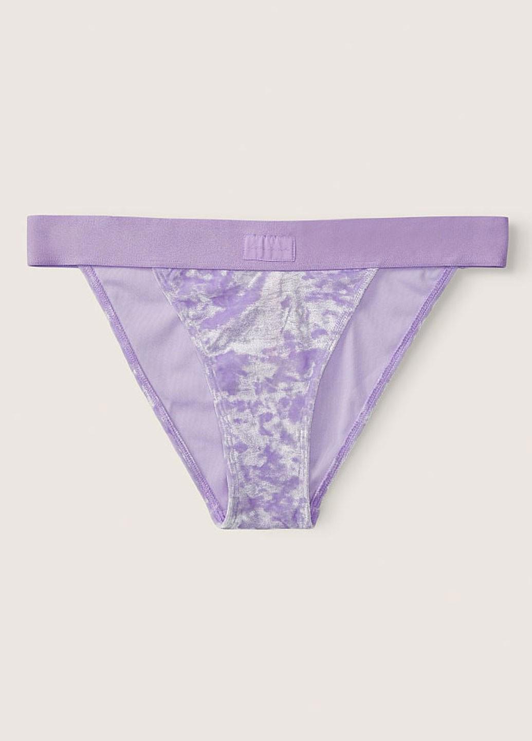 Женские трусы Victoria's Secret 7040000250218QCJS S Сиреневый (56895914)