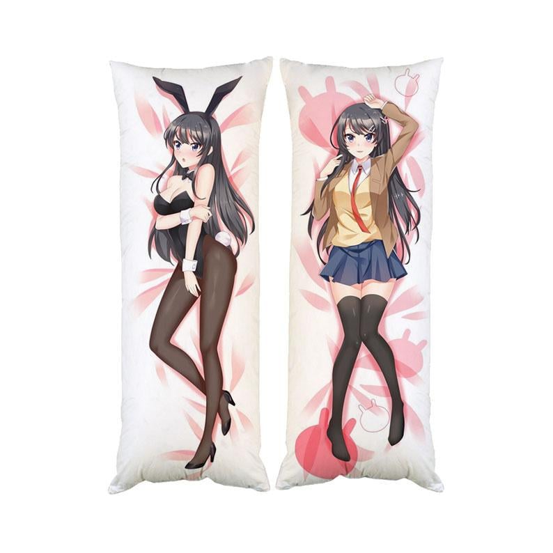 Подушка дакимакура Май Сакурадзима декоративная ростовая для обнимания 30x60 см (1714764290) Подушка дакимакура Май Сакурадзима декоративная ростовая для обнимания 30x60 см (1714764290)