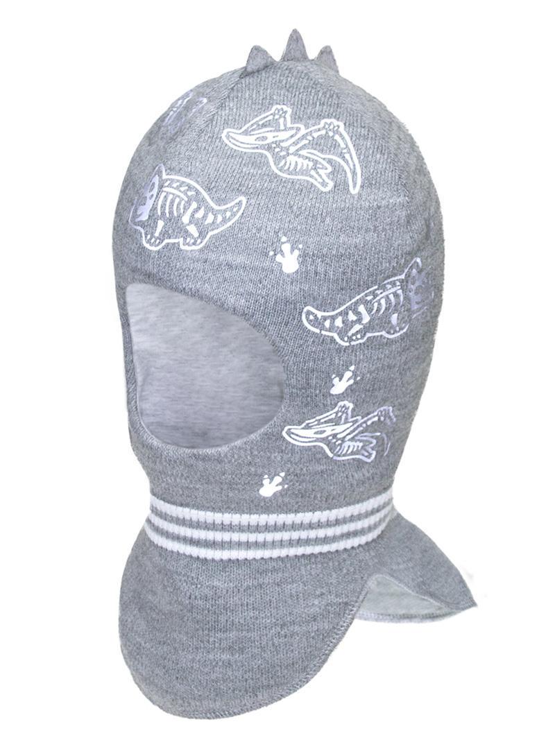 Шлем-балаклава Дэвид стар р.48-50 Серый (2206)