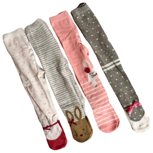 Набор колготок детских 4 пары 6-12 месяцев (146) Набор колготок детских 4 пары 6-12 месяцев (146)