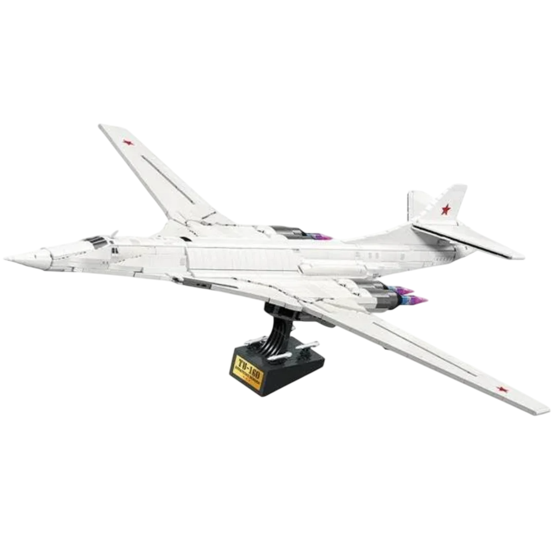 Конструктор JIE-STAR JJ9226 Сверхзвуковой военный самолет ТУ-160