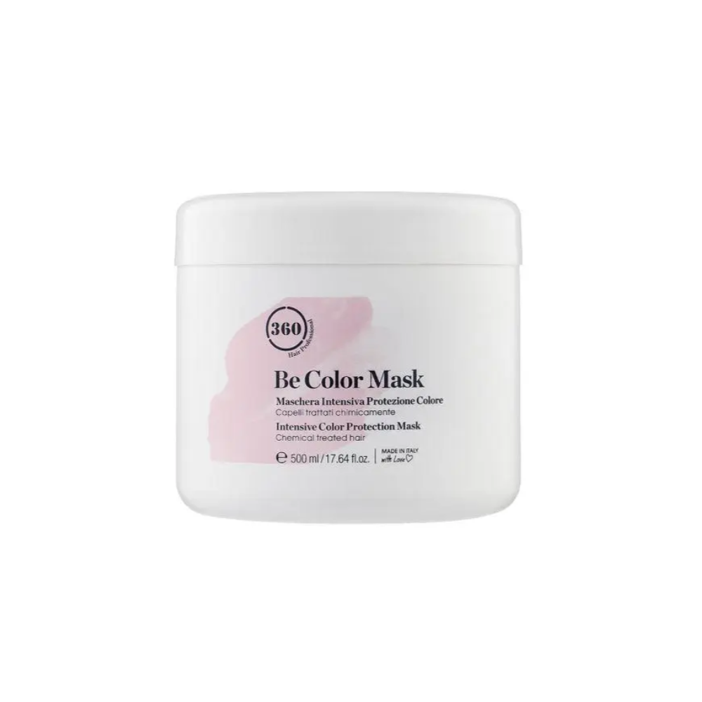 Маска для фарбованого волосся з ожиновим оцтом 360 Be Color Intencive Color Protection Mask 500 мл