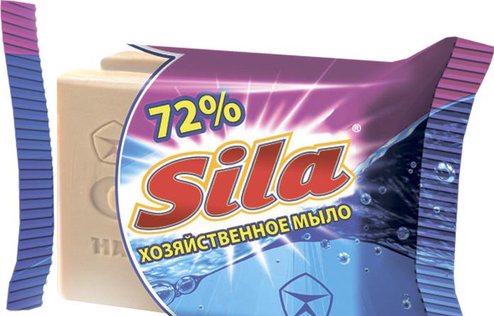 Мыло хозяйственное Sila 72% 180 г (1885)