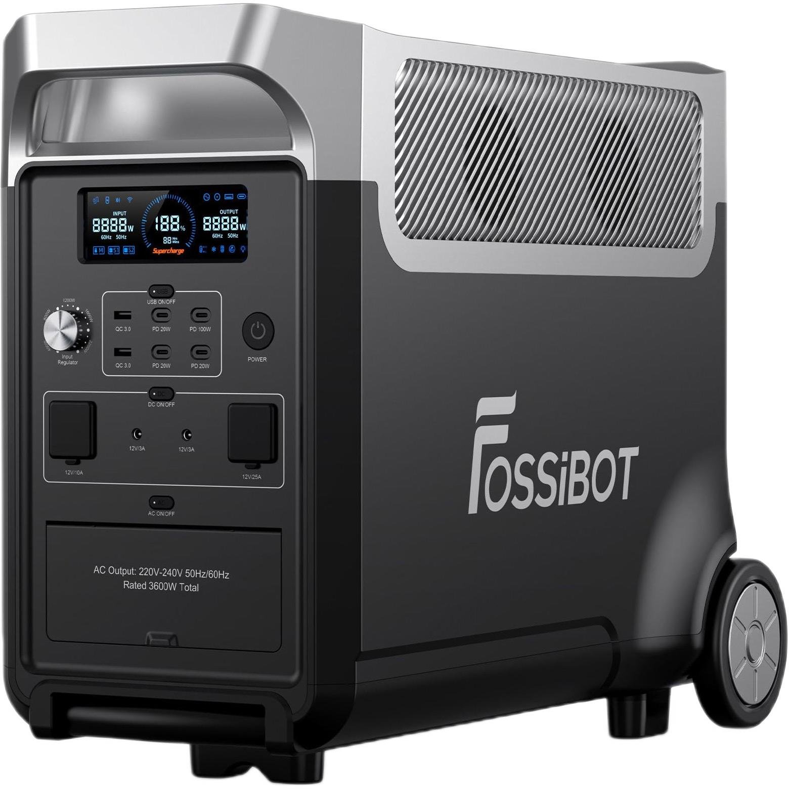 Зарядная станция Fossibot F3600 Pro Black