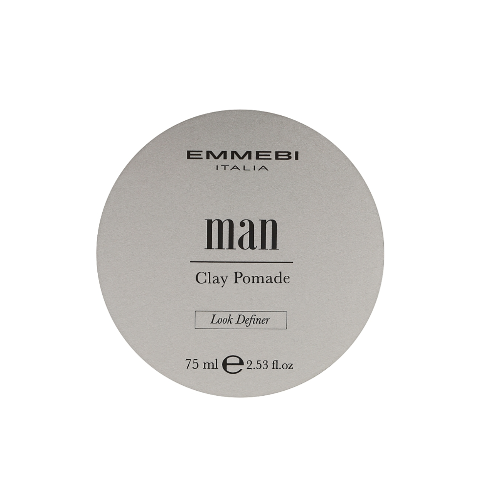 Помада глиняна для волосся Emmebi Italia Man Clay Pomade 75 мл (19006)
