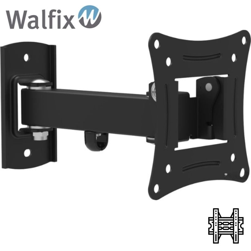 Крепление для телевизора Walfix R-263B настенный 14-29" (tf2386) - фото 5 Крепление для телевизора Walfix R-263B настенный 14-29" (tf2386) - фото 5