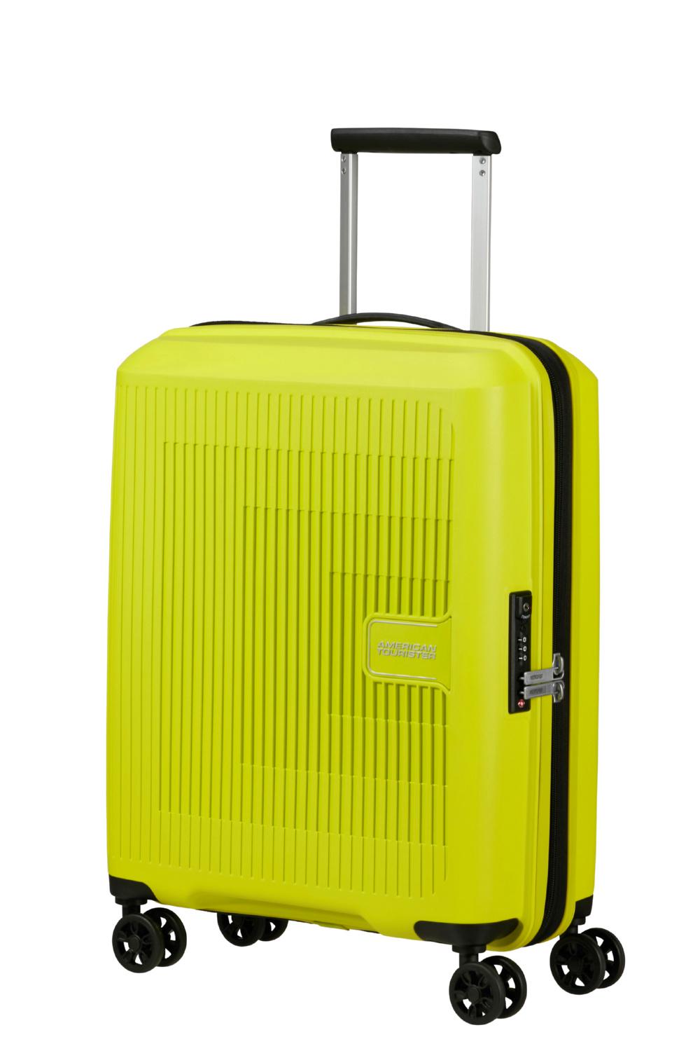 Валіза American Tourister AEROSTEP 55x40x20/23 см Жовтий (MD8*06001) - фото 1