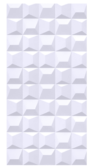 3D-панель Манхэттен 1200х600х30 мм Белый (2385831332)