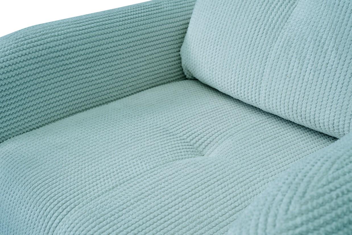 Мягкое кресло Perfect Home Cloud из натурального дерева/ДСП/ткань Elma 02 Бирюзовый (49732) - фото 5 Мягкое кресло Perfect Home Cloud из натурального дерева/ДСП/ткань Elma 02 Бирюзовый (49732) - фото 5