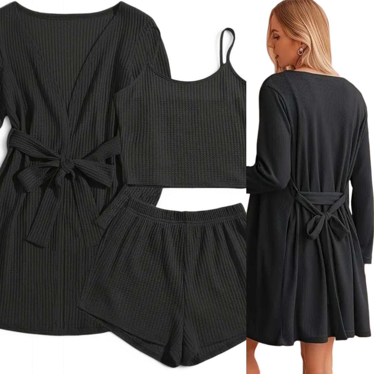 Піжамний комплект Cozy 2XL Чорний (2513182378) - фото 8