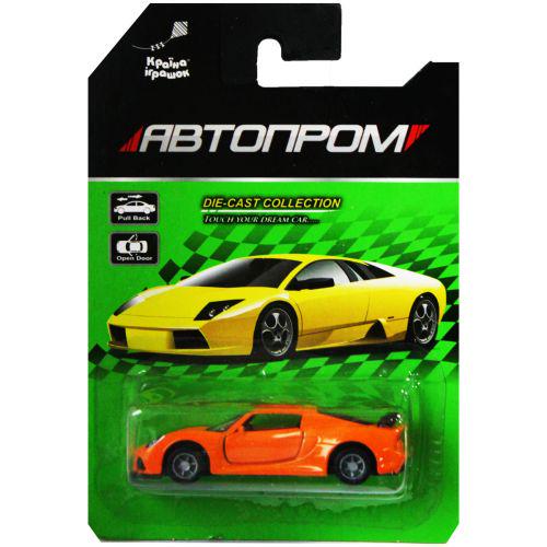 Машина металлическая Lotus 4х2х8 см Orange (197212)