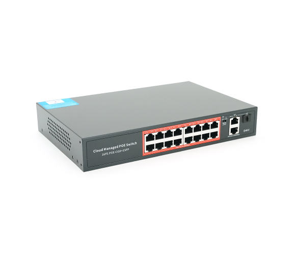 Коммутатор управляемый PoE YOSO YO316G-240 16 портов (3103387631)