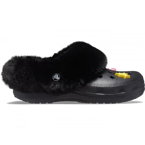 Сабо Crocs Classic Mammoth Charm р. W7/EUR 37-38 Black (8715963) - фото 2