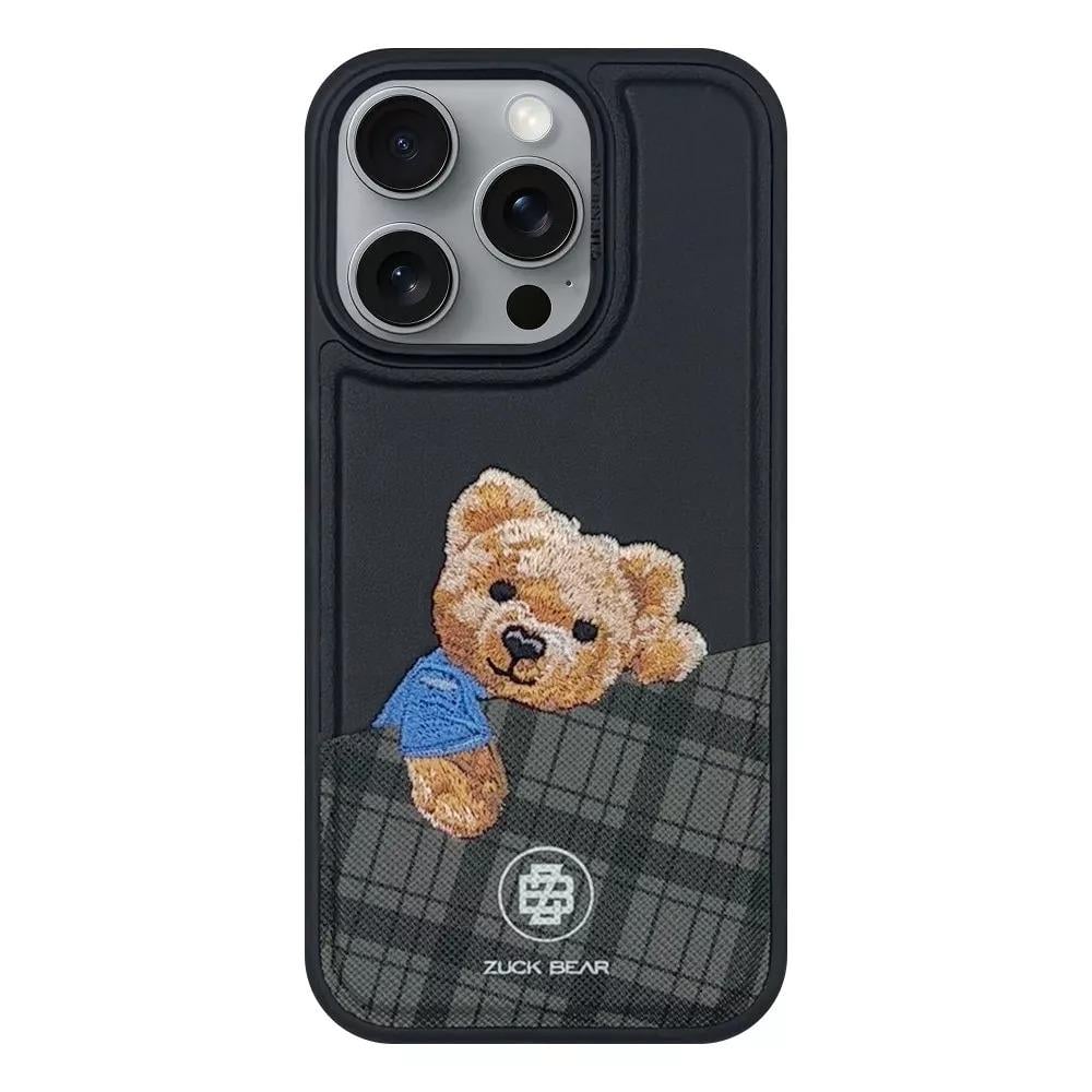 Чехол для телефона iPhone 16 Pro Max Polo Darren Leather Case цвет черный PD-0737