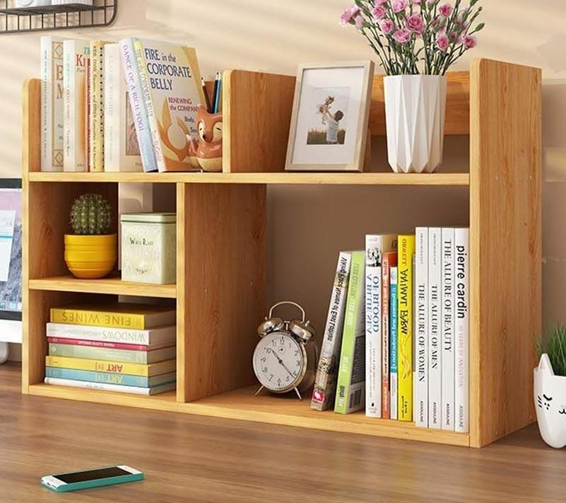 Полка-надстройка настольная из дерева Кириол карри (АКД-005403)