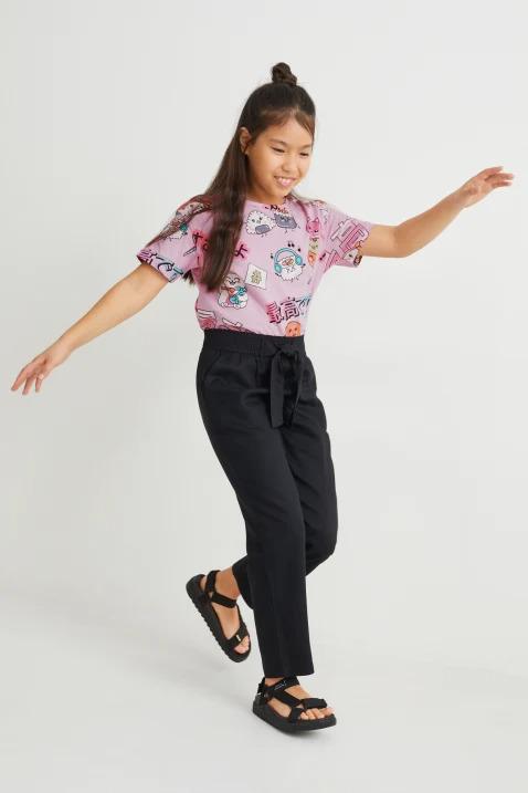 Футболка детская для девочки C&A 134-140 см Розовый - фото 4 Футболка детская для девочки C&A 134-140 см Розовый - фото 4