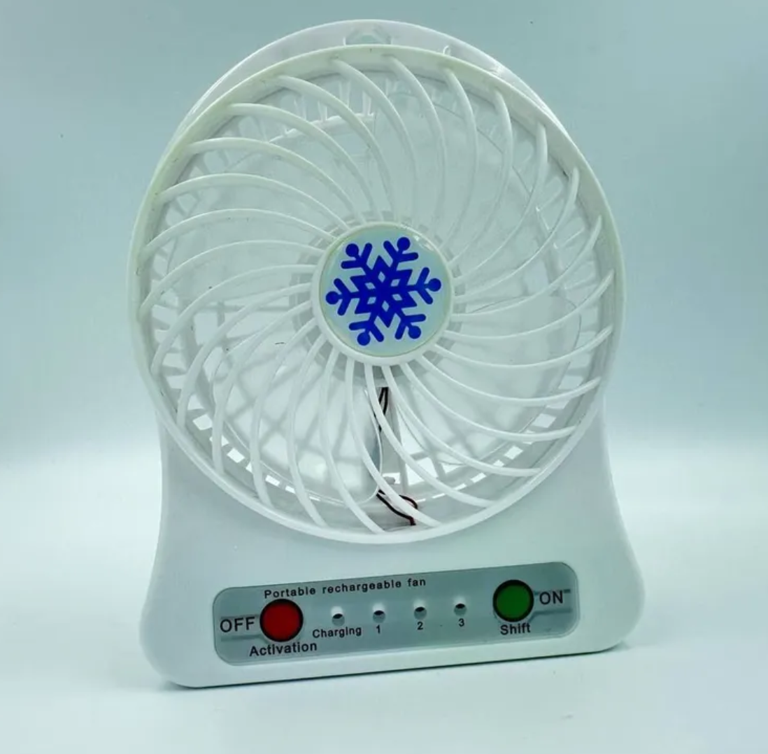 Вентилятор настільний USB Mini Fan Air Білий (14424357) - фото 4 Вентилятор настільний USB Mini Fan Air Білий (14424357) - фото 4