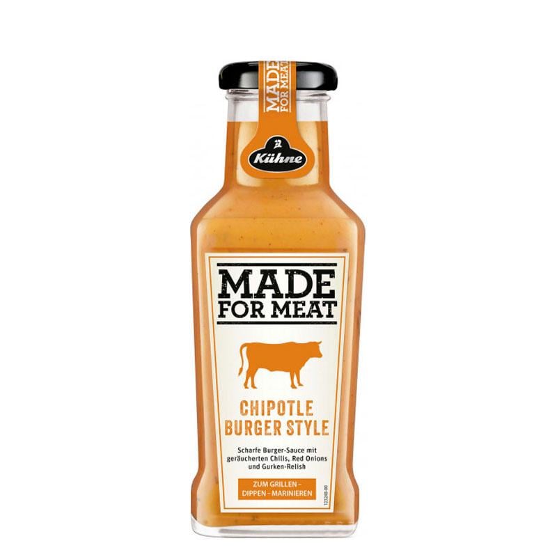 Соус Kuhne Made For Meat Chipotle Burger Style 235 мл (20361918)
