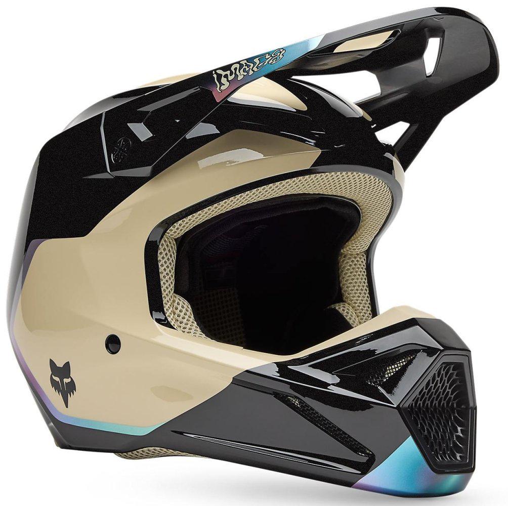 Мотошолом Fox V1 HELMET HELLO FUTURE XS Black (48087)