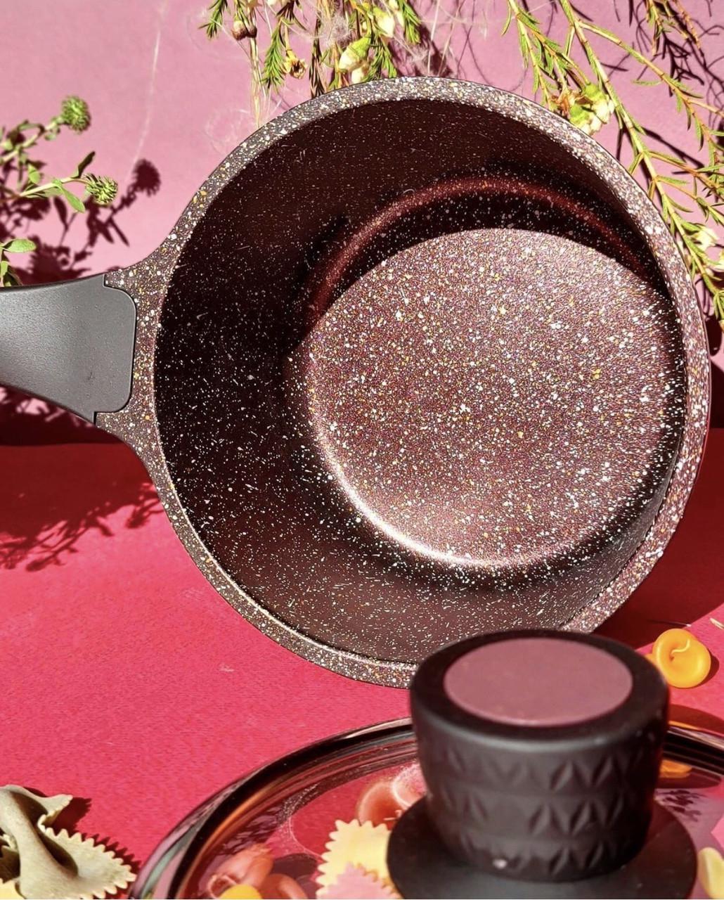 Ківш Edenberg із антипригарним покриттям та індукційним дном 1,5 л (EB-16991) - фото 4 Ківш Edenberg із антипригарним покриттям та індукційним дном 1,5 л (EB-16991) - фото 4