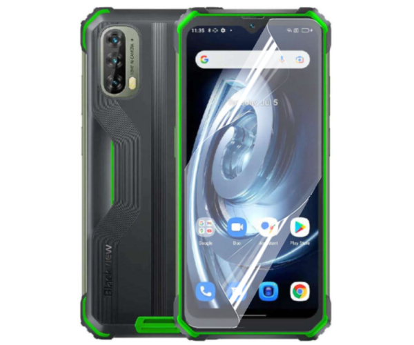Противоударная гидрогелевая пленка Hydrogel Film для Blackview BV7100, Transparent Противоударная гидрогелевая пленка Hydrogel Film для Blackview BV7100, Transparent