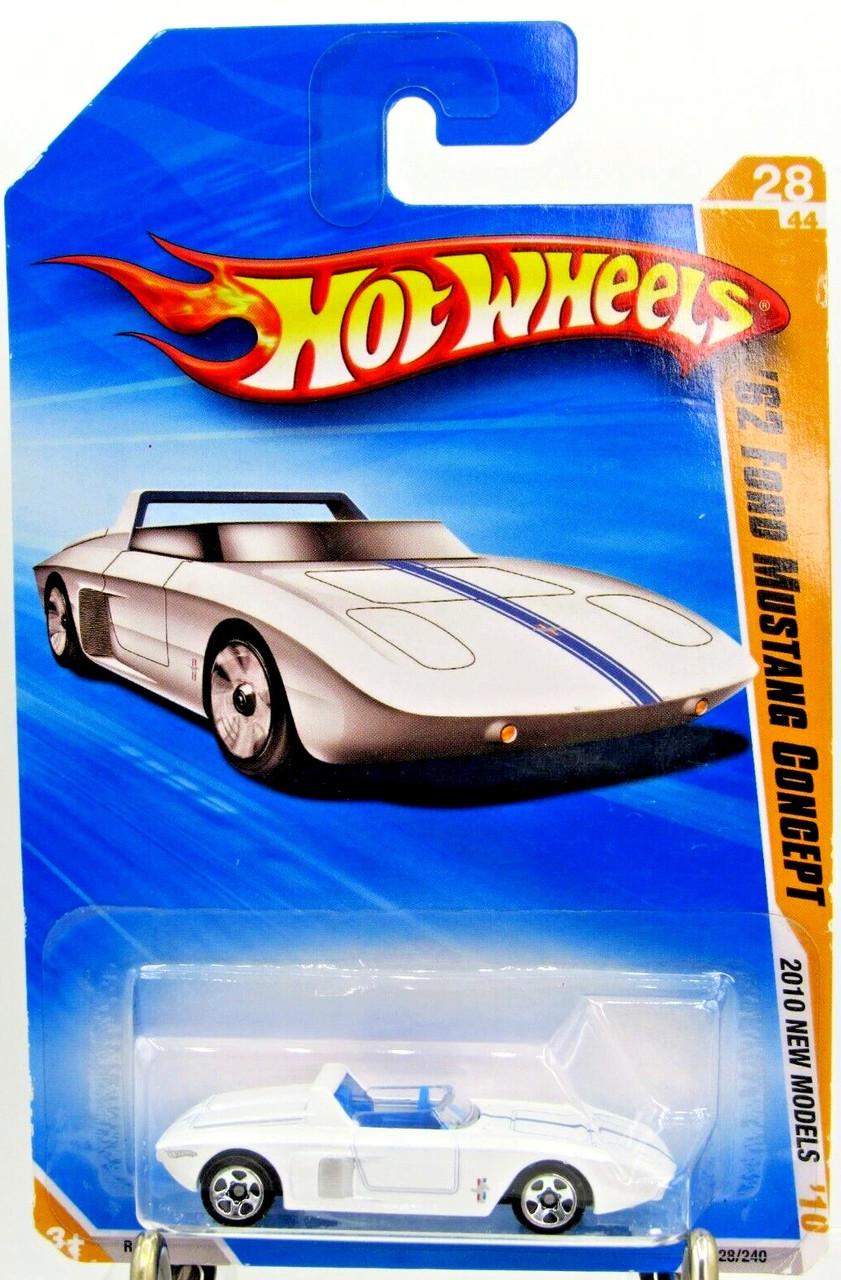 Игрушечная машинка Hot Wheels 62 Ford Mustang Concept 2010 New Model №028 White (R0947-w)
