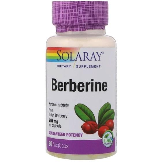 Барбарис Solaray Berberine 500 mg 60 Veg Caps (SOR-47705)