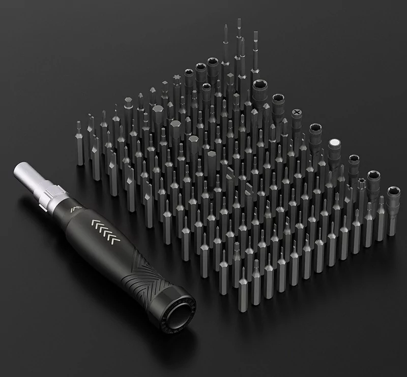 Набір інструментів Jakemy JM-8183 145в1 для ремонту портативної техніки - фото 4 Набір інструментів Jakemy JM-8183 145в1 для ремонту портативної техніки - фото 4