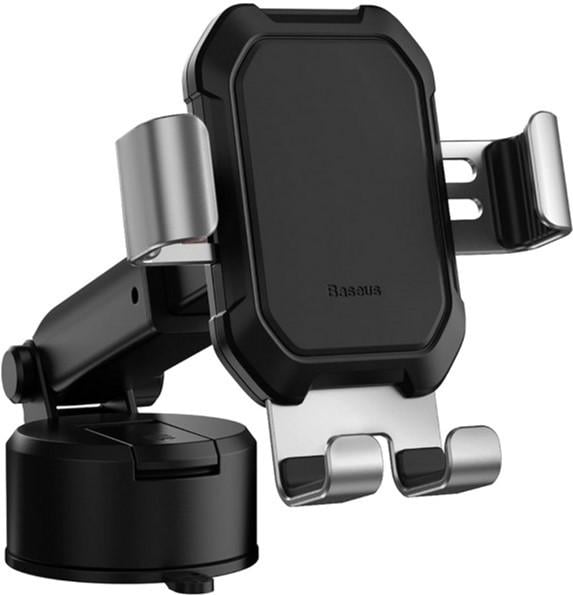 Тримач холдер автомобільний Baseus Tank Gravity Car Mount Holder SUYL-TK0S Silver