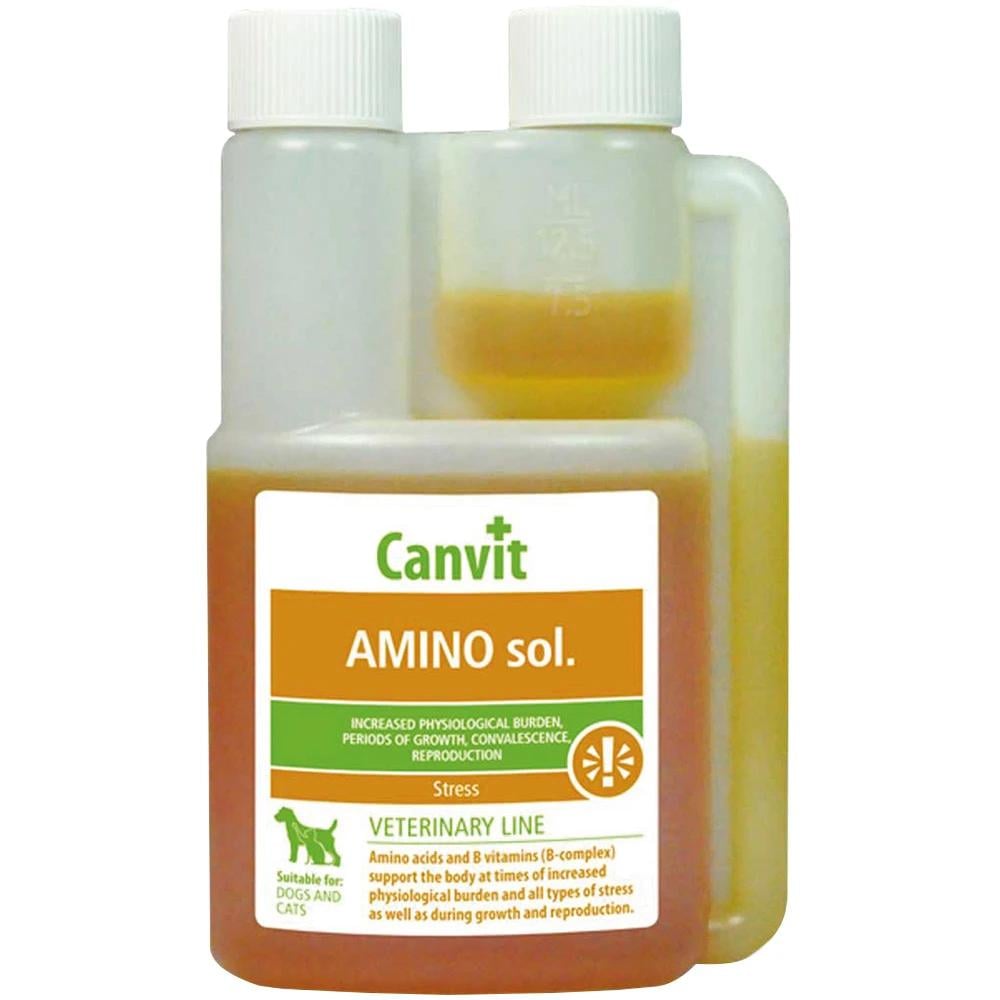 Комплекс витаминный для котов и собак Canvit Amino Sol 1 л (b57101)
