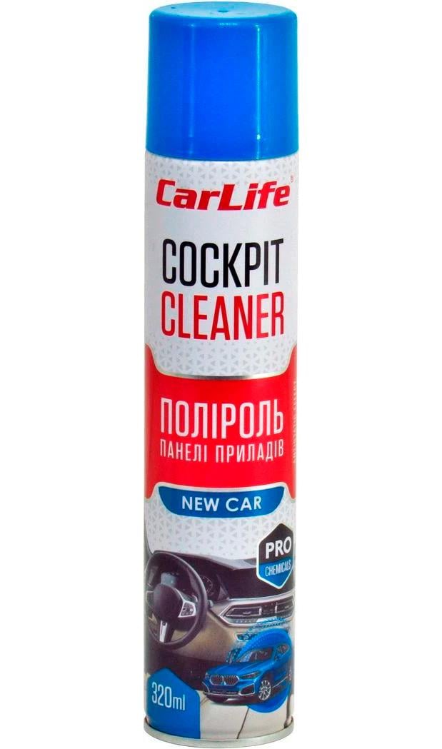 Полироль для пластика CarLife Cockpit Cleaner Car 320 мл (CF325) Полироль для пластика CarLife Cockpit Cleaner Car 320 мл (CF325)