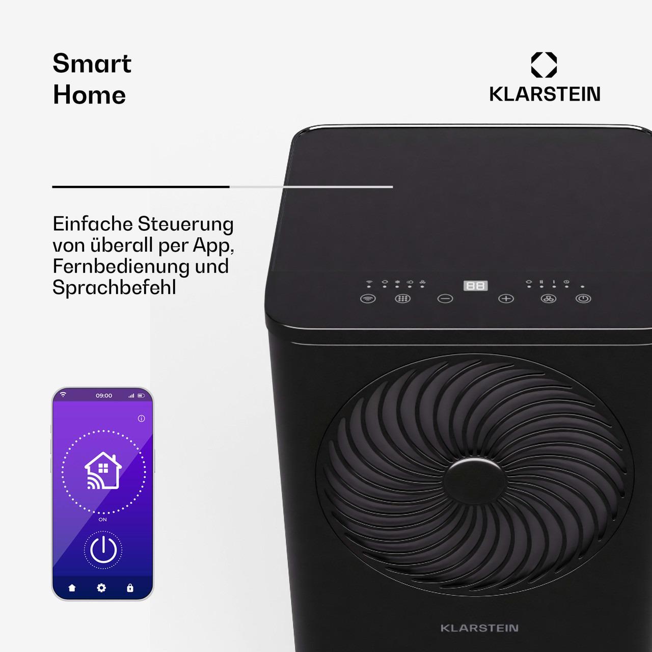 Кондиционер мобильный KLARSTEIN Aero Ring (10046098) - фото 7 Кондиционер мобильный KLARSTEIN Aero Ring (10046098) - фото 7