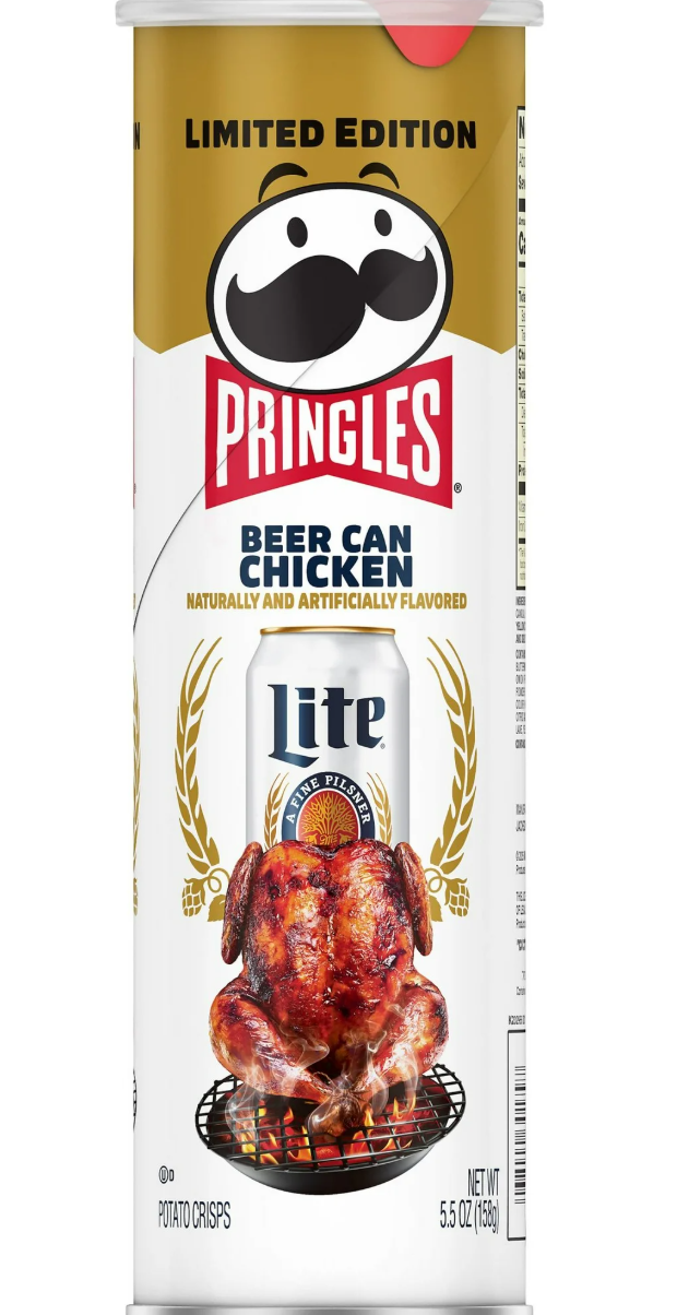 Чипсы Pringles Miller Lite Beer Can Chicken 158 г (2602951872)