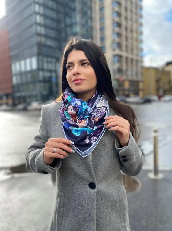 Хустка шовкова My scarf Чарівний сад 90х90 см (30631284)