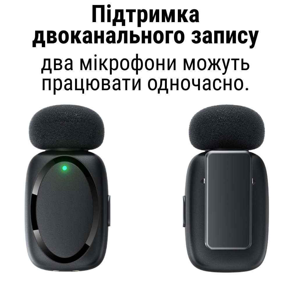 Мікрофон петличний Type-C з шумопоглинанням для Android Acefast (R2) - фото 3 Мікрофон петличний Type-C з шумопоглинанням для Android Acefast (R2) - фото 3