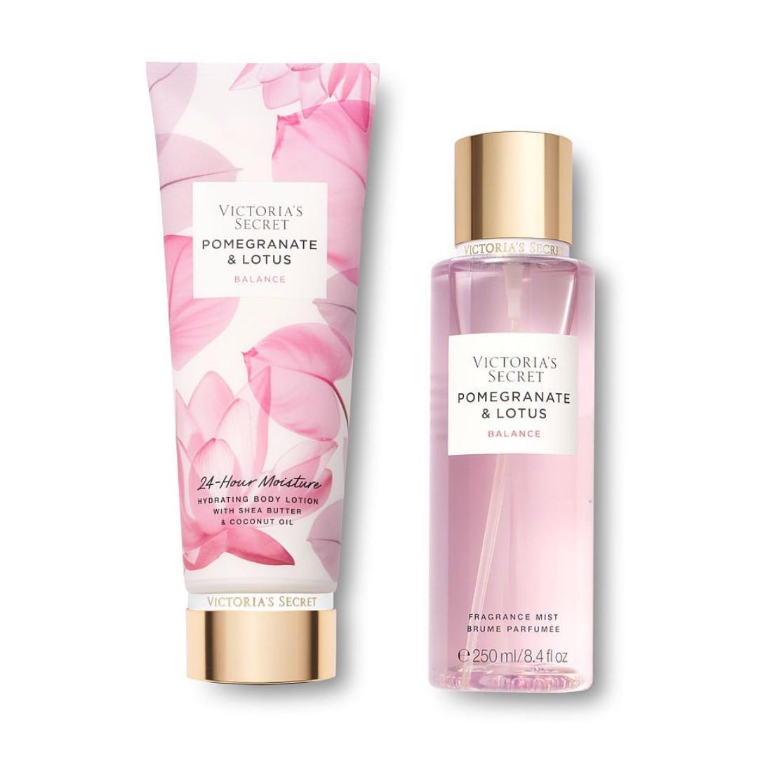 Набор косметики Victoria's Secret Pomegranate&Lotus спрей 250 мл/лосьон 236 мл (2094754589)